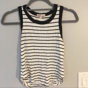 Love Culture black and white striped tank